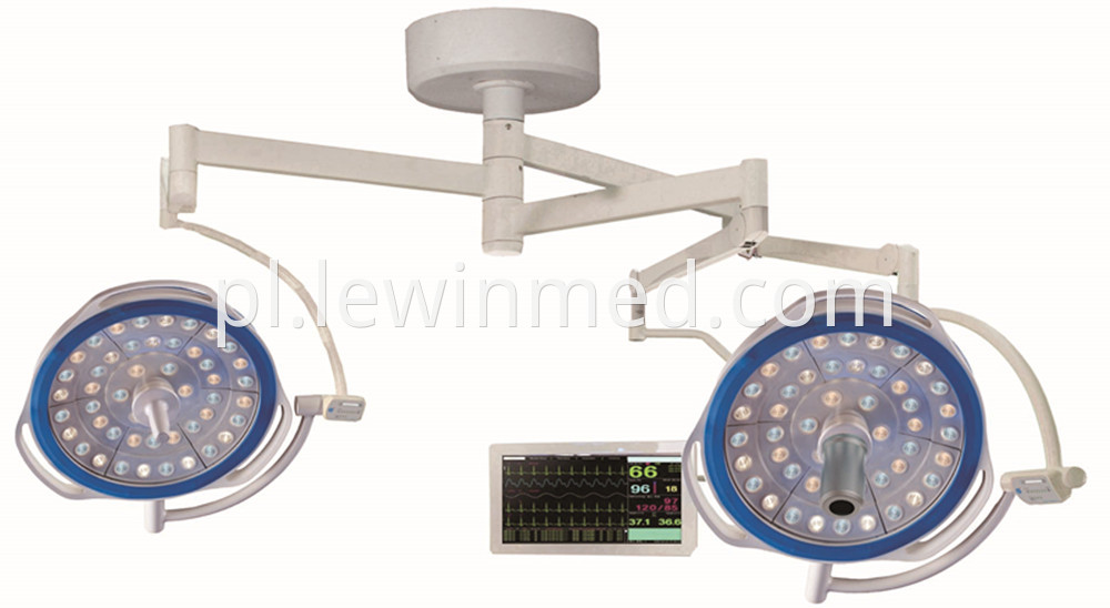 Medical led lamp with camera system